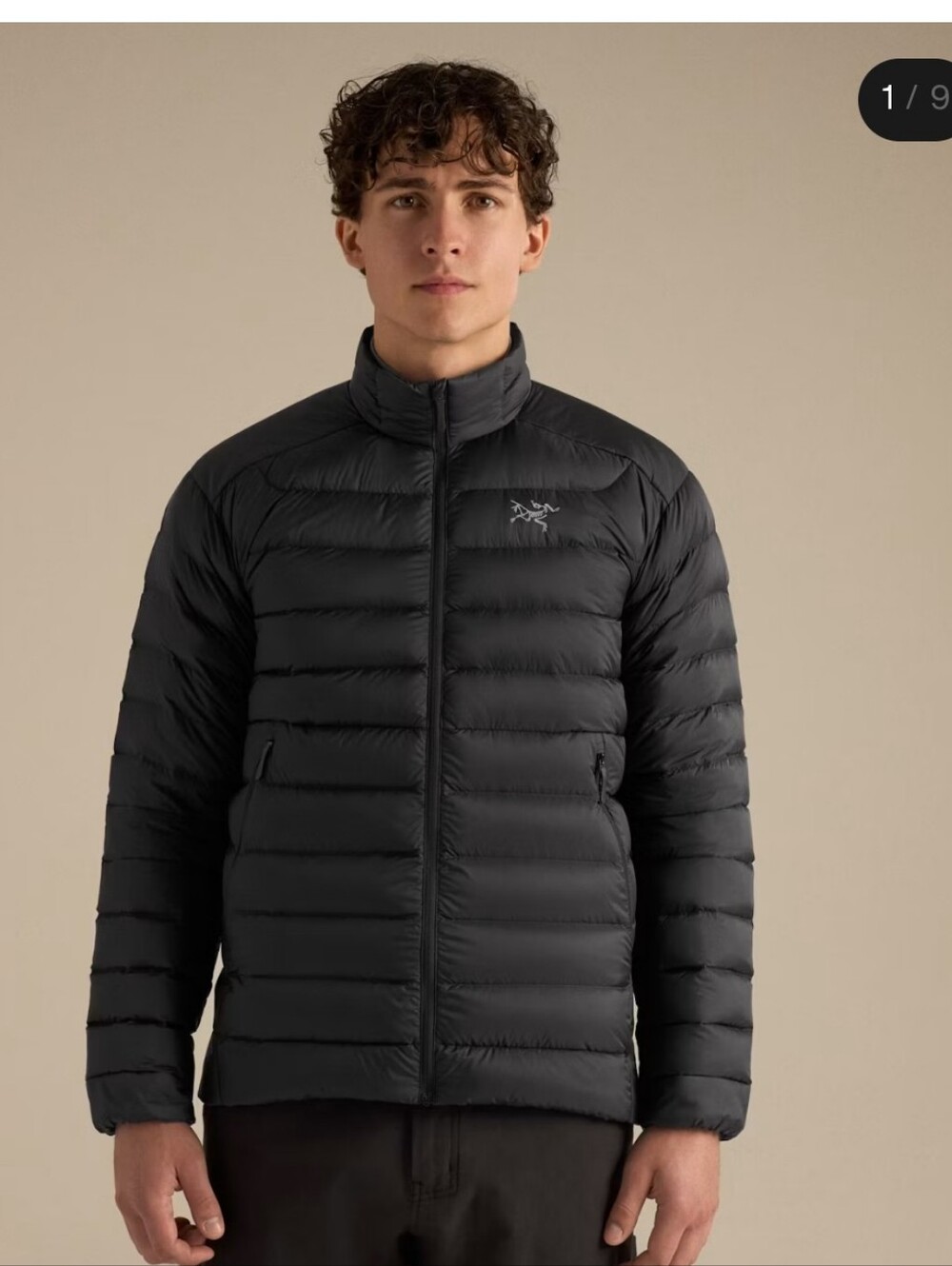 Arc'teryx Women's Black Lightweight Down Jacket
